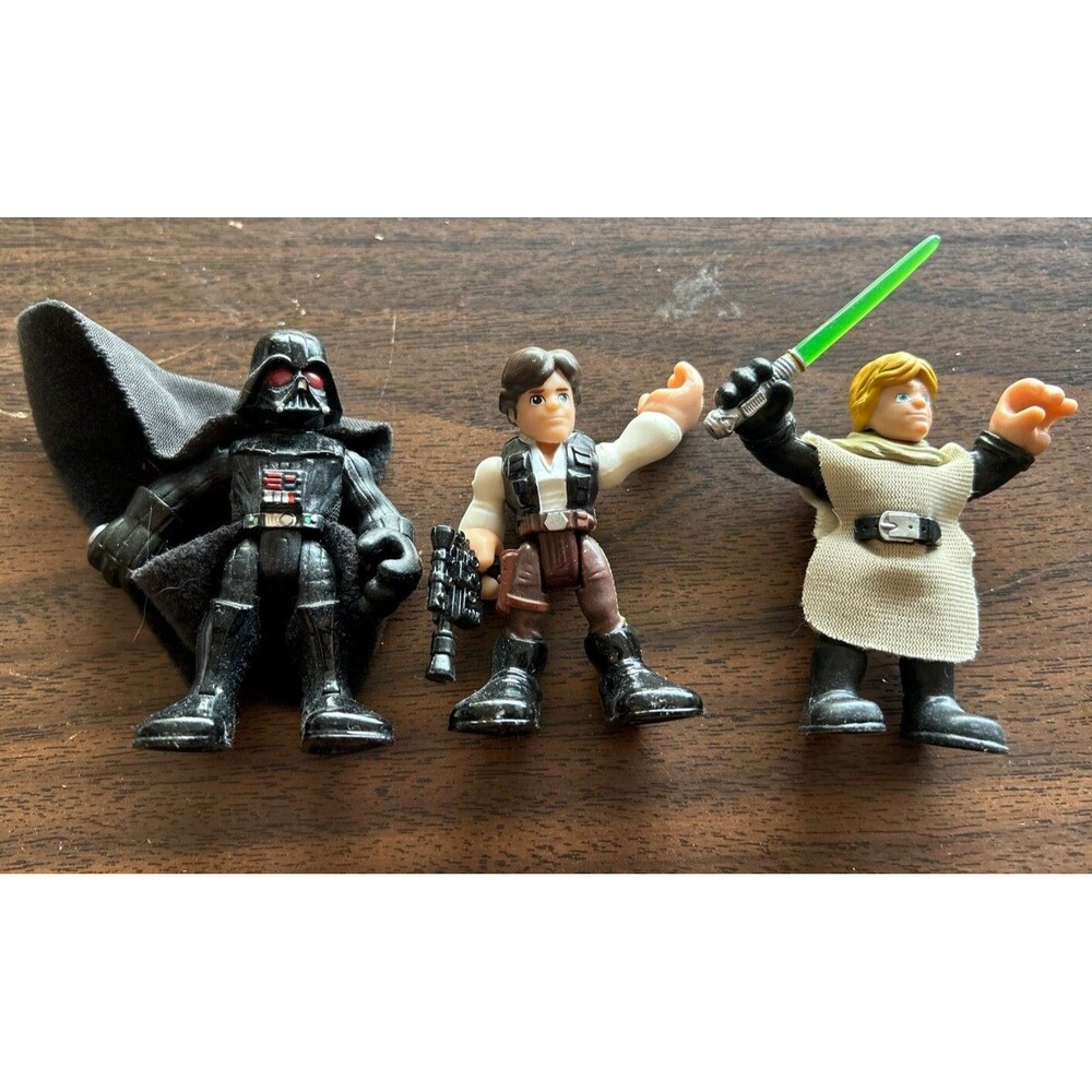 Hasbro Star Wars Galactic Heroes Galactic Action Figures Lot Of 3